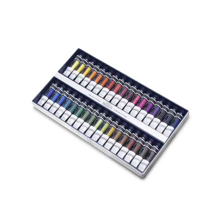 Mijello Mission White Class Designer Gouache - Set of 34 Tubes x 15 ml - Image 1