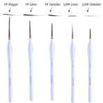 Mont Marte Signature Detail & Liner Brush Set of 5 - Image 4