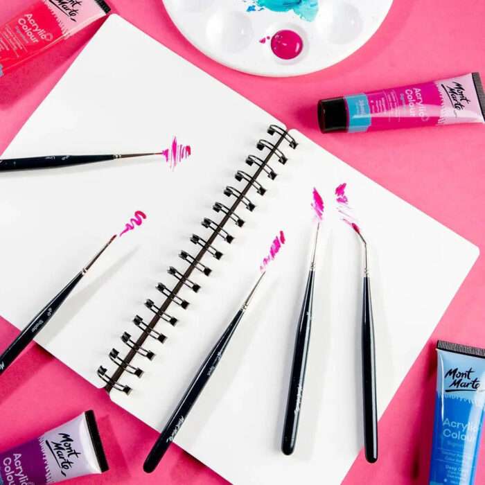 Mont Marte Mini Detail Brush Set 5pcs - Image 2