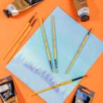 Mont Marte Signature Acrylic Brush Set Pack of 6 - Image 2