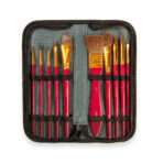 Mont Marte Signature Brush Set In Wallet Pack Of 11 - Image 5