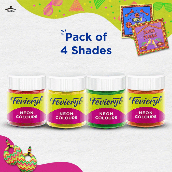PIDILITE FEVICRYL NEON COLOURS SET