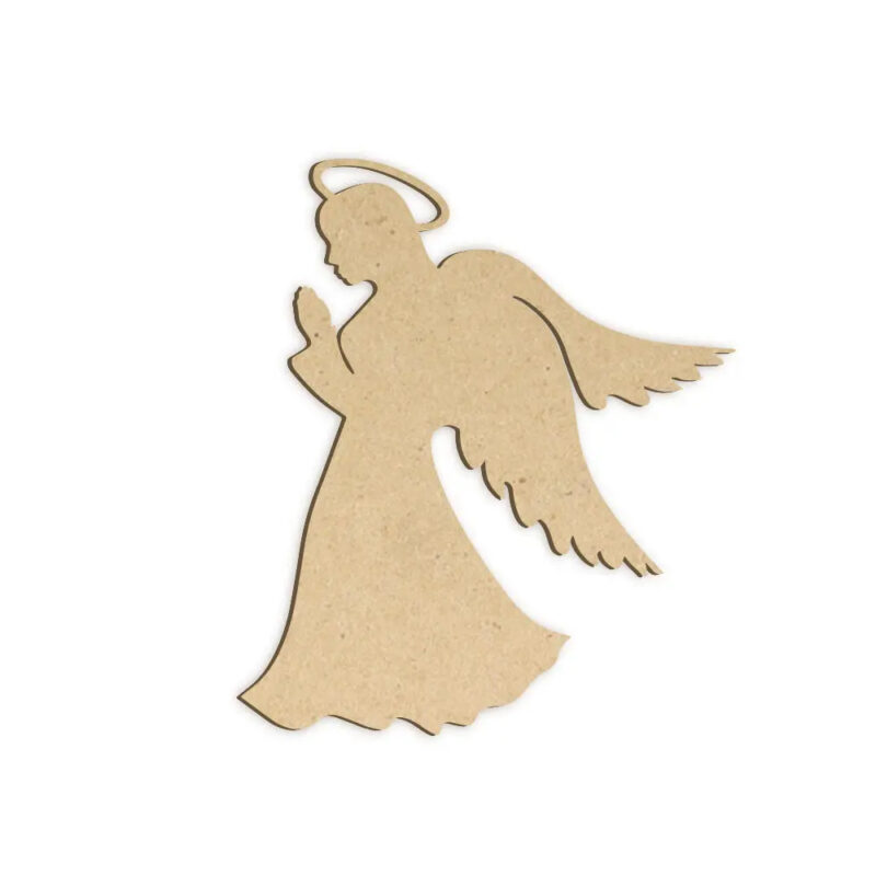 Pablo Art MDF Angel Design-009 (4.5 Inch)