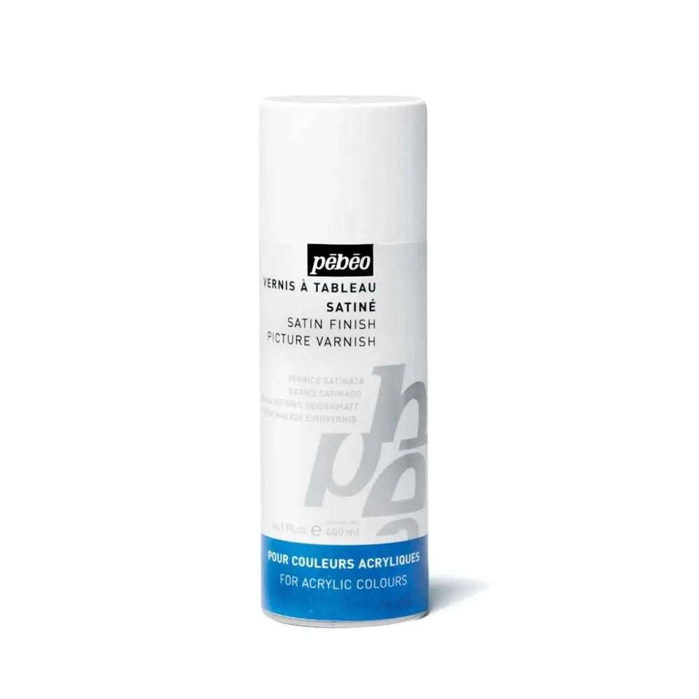 Pebeo-Extra-Fine-Artist-Acrylics-Auxiliaries-Satin-Finish-Picture-Varnish-For-Acrylic-Colours-Spray-Pebeo-1675418623_d7ed3583-7c01-47ef-867a-2ef8b193e850.jpg Pebeo Extra Fine Artist Acrylics Auxiliaries - Satin Finish Picture Varnish For Acrylic Colours - Spray - Image 1