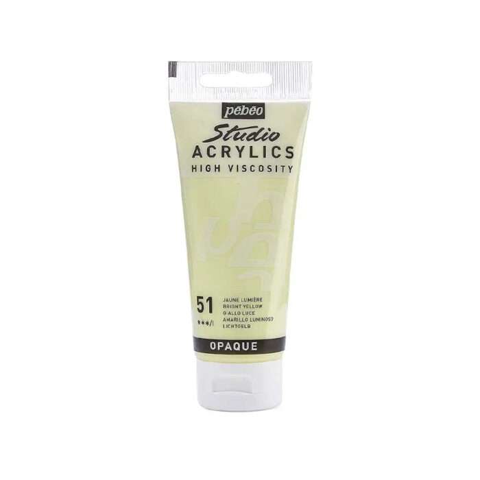 Pebeo High Viscosity Studio Acrylics 100ml (Loose) - Image 1
