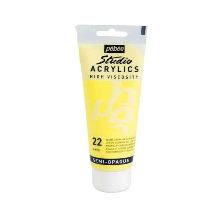 Pebeo High Viscosity Studio Acrylics 100ml (Loose) - Image 2