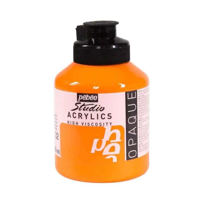 Pebeo Studio Acrylic Paints / Colours High Viscosity 500ml (Loose) - Image 5
