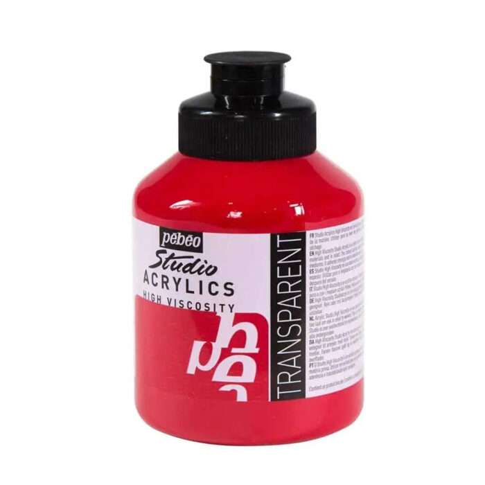 Pebeo Studio Acrylic Paints / Colours High Viscosity 500ml (Loose) - Image 7