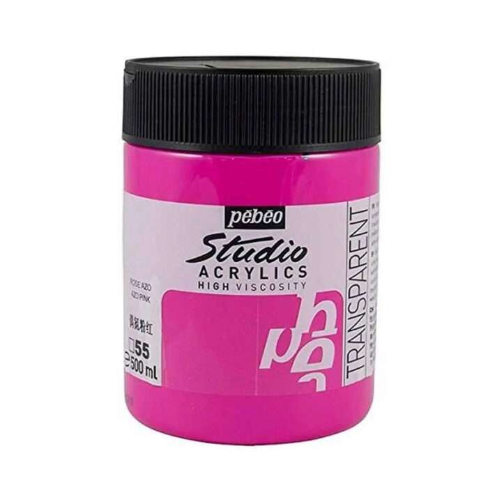 Pebeo Studio Acrylic Paints / Colours High Viscosity 500ml (Loose) - Image 9