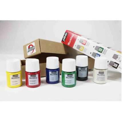 Pebeo Marbling Paint - Assorted 6 x 20 ML - Initiation Set