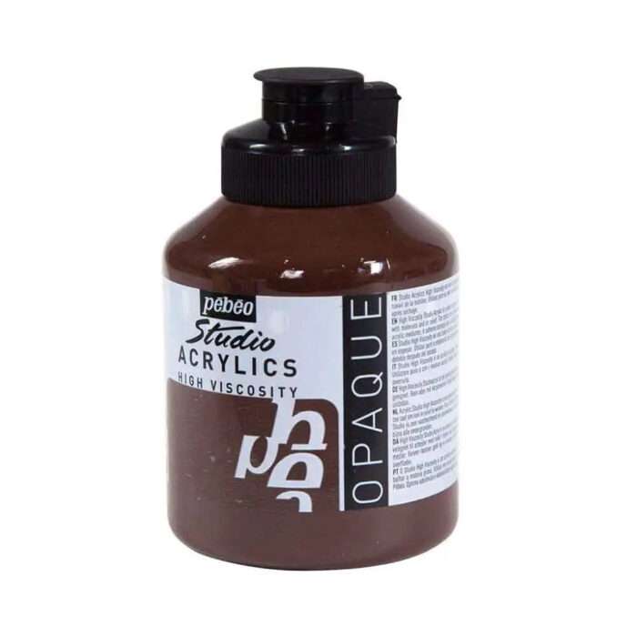 Pebeo Studio Acrylic Paints / Colours High Viscosity 500ml (Loose) - Image 38