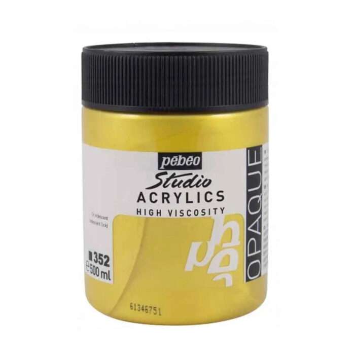 Pebeo Studio Acrylic Paints / Colours High Viscosity 500ml (Loose) - Image 43