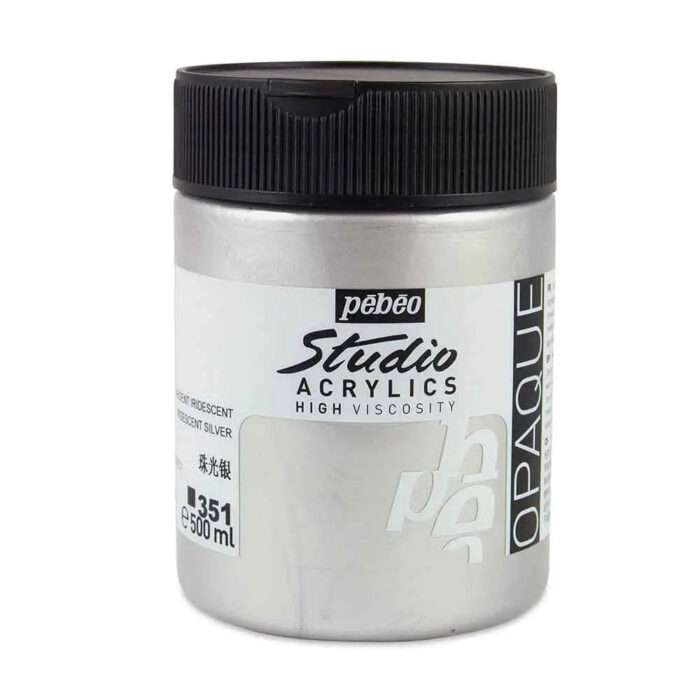 Pebeo Studio Acrylic Paints / Colours High Viscosity 500ml (Loose) - Image 45