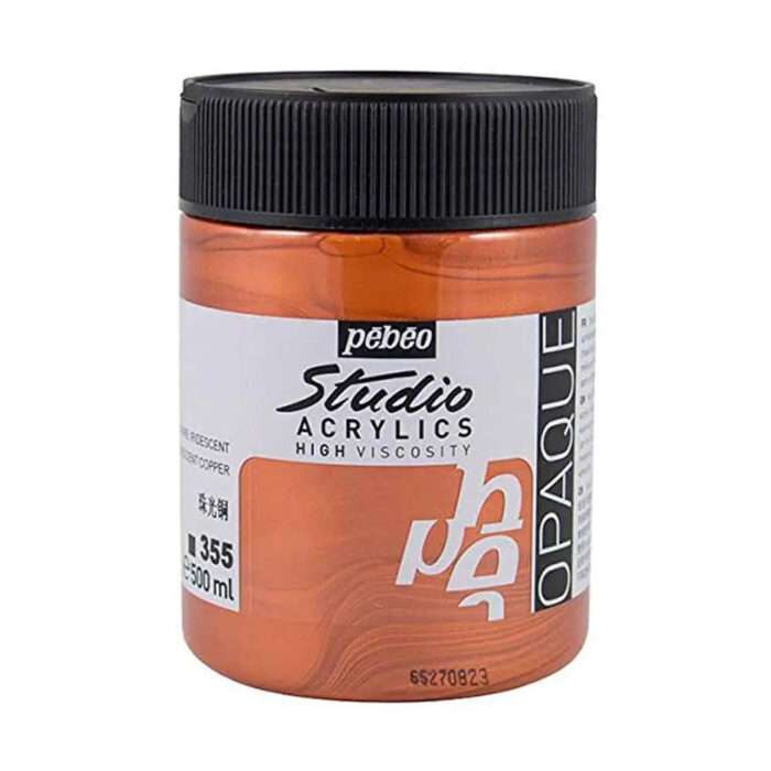 Pebeo Studio Acrylic Paints / Colours High Viscosity 500ml (Loose) - Image 46