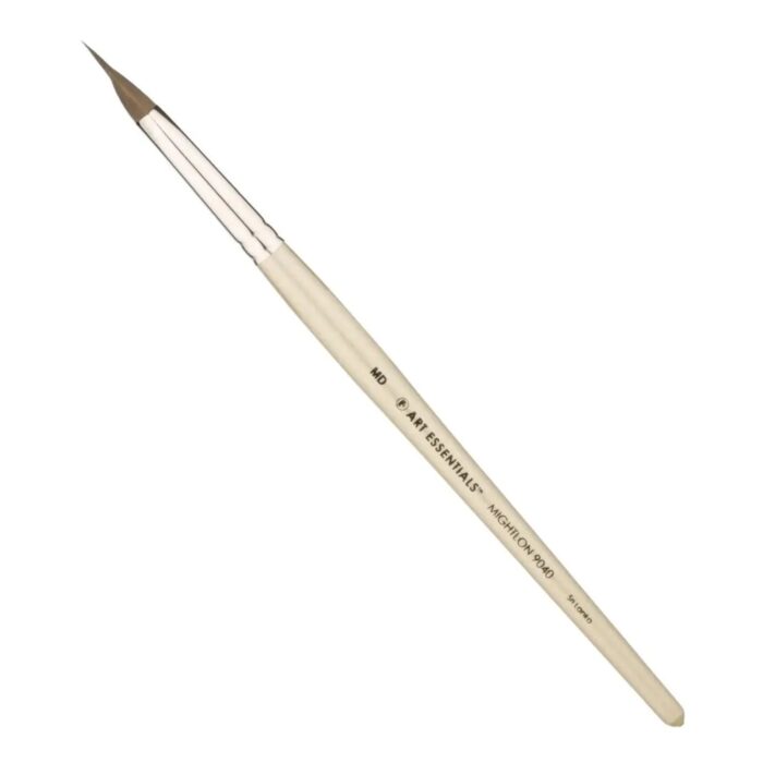 Art Essentials Mightlon Synthetic Hair Brush – Triangle Pointed / Petals (Series GR9040) - Image 2
