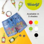 Pidilite Fevicryl 3D Outliners Fabric & Multi-Surface - Set of 5 Shades - Image 3
