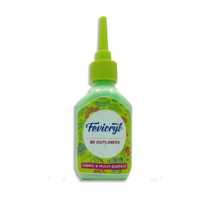 Pidilite Fevicryl 3D Outliners Fabric & Multi-Surface (Loose Colours) - Image 4