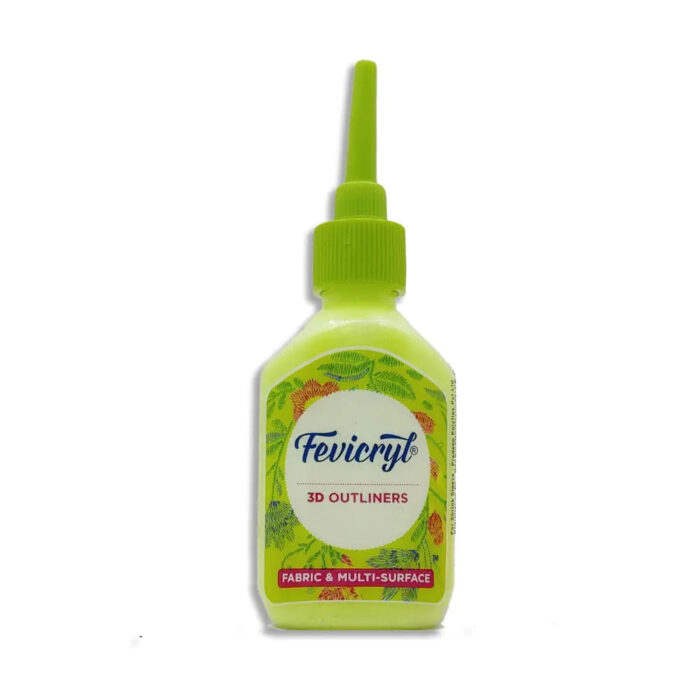 Pidilite Fevicryl 3D Outliners Fabric & Multi-Surface (Loose Colours) - Image 7