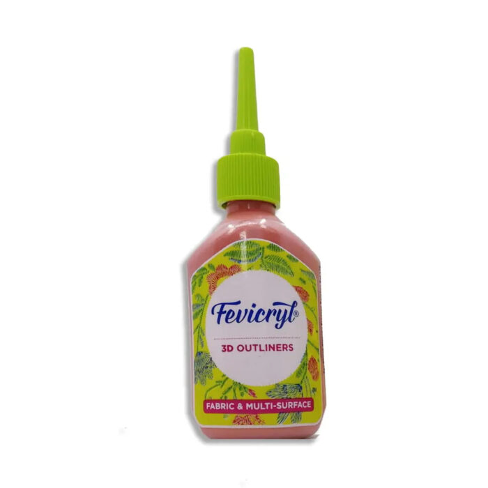 Pidilite Fevicryl 3D Outliners Fabric & Multi-Surface (Loose Colours) - Image 9