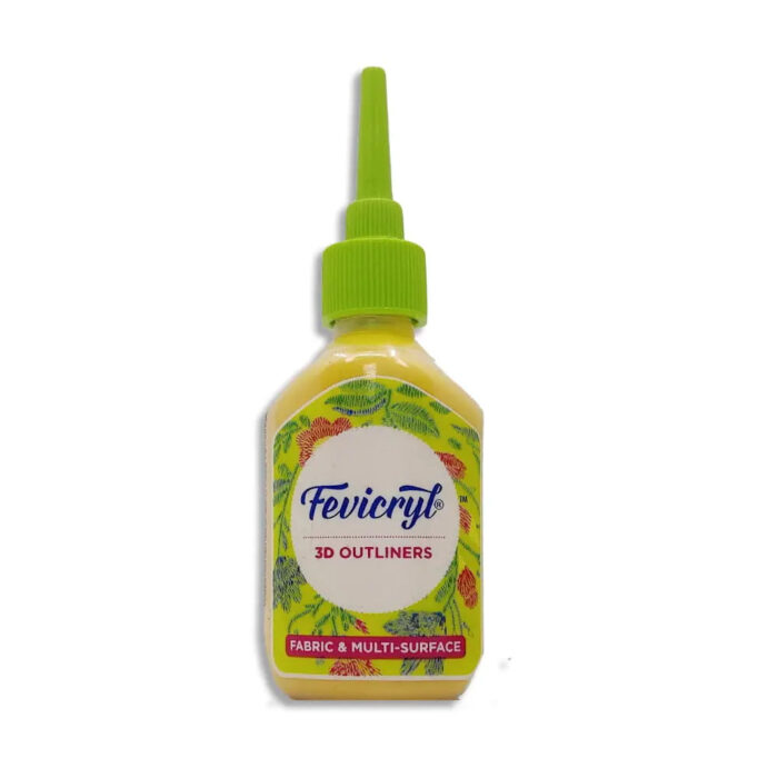 Pidilite Fevicryl 3D Outliners Fabric & Multi-Surface (Loose Colours) - Image 10