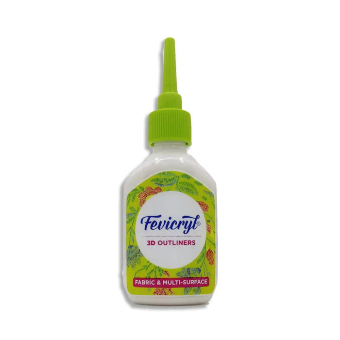 Pidilite Fevicryl 3D Outliners Fabric & Multi-Surface (Loose Colours) - Image 11
