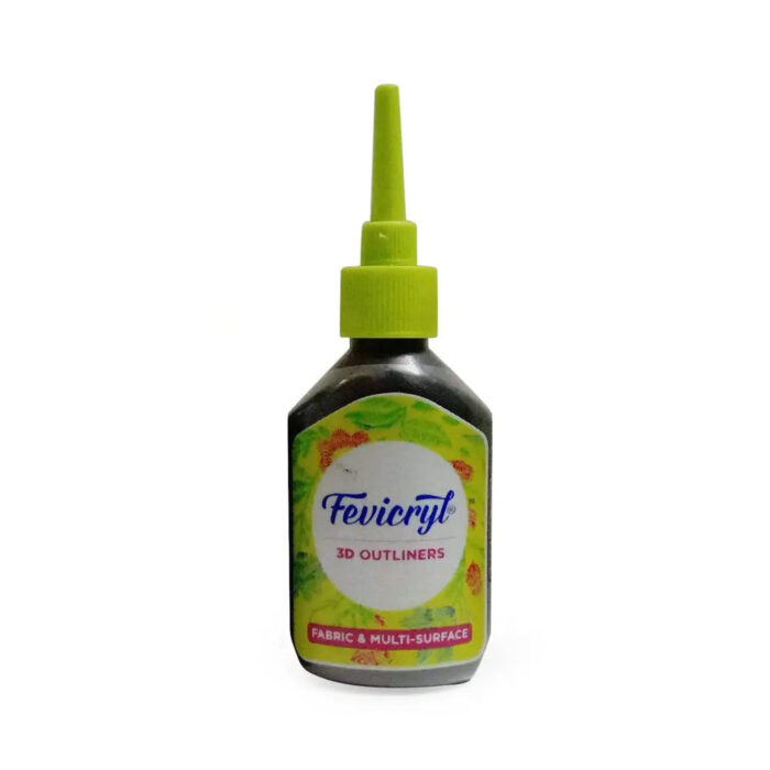 Pidilite Fevicryl 3D Outliners Fabric & Multi-Surface (Loose Colours) - Image 12