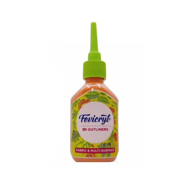 Pidilite Fevicryl 3D Outliners Fabric & Multi-Surface (Loose Colours) - Image 14