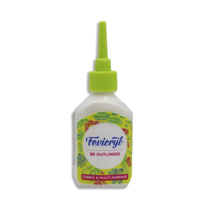 Pidilite Fevicryl 3D Outliners Pearl Metallic (Loose Colours) - Image 3