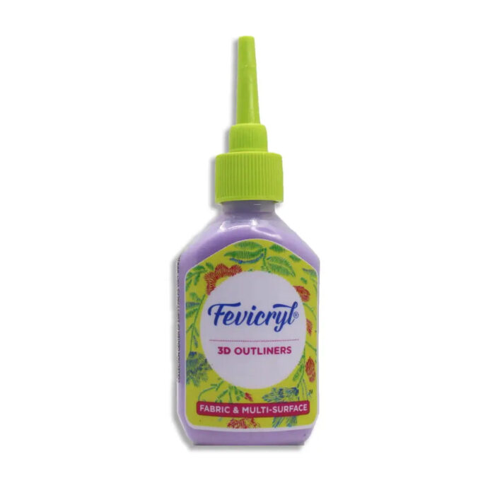 Pidilite Fevicryl 3D Outliners Pearl (Loose Colours) - Image 2