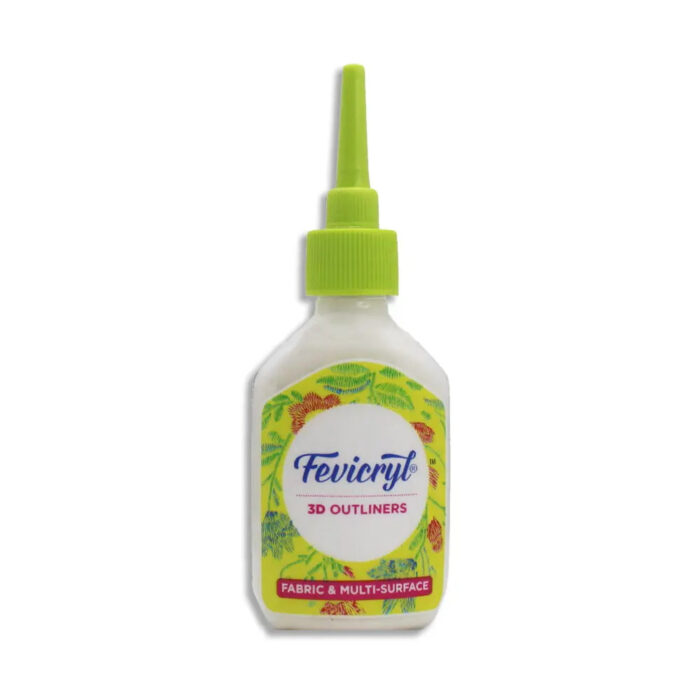 Pidilite Fevicryl 3D Outliners Pearl (Loose Colours) - Image 9