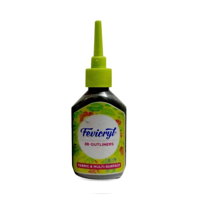 Pidilite Fevicryl 3D Outliners Pearl (Loose Colours) - Image 10