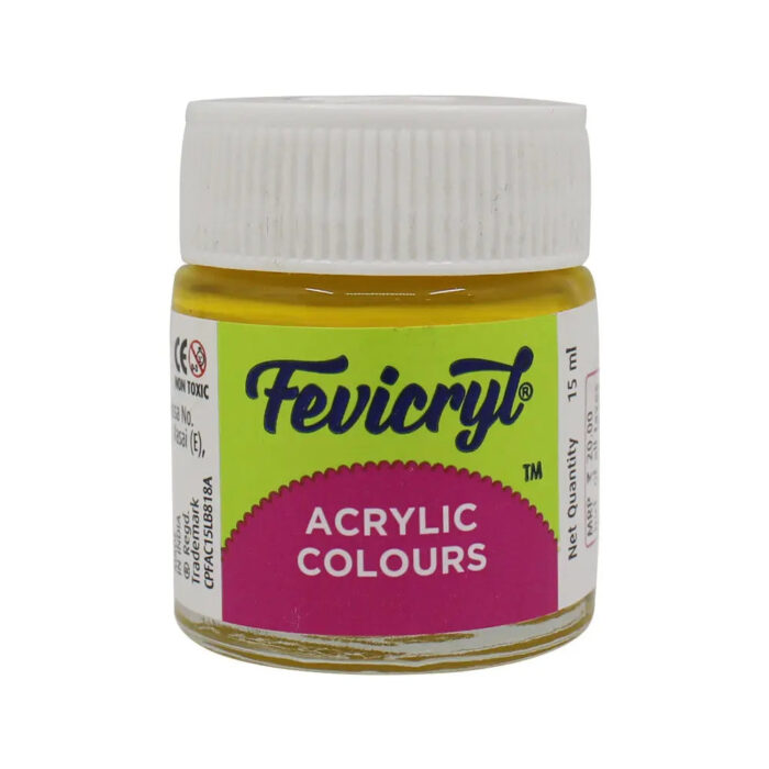 Pidilite Fevicryl Acrylic Colours 15ml (Loose Colours) - Image 4