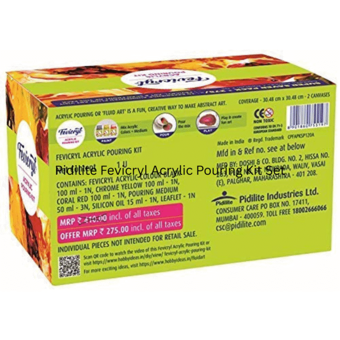 Pidilite Fevicryl Acrylic Pouring Kit Set