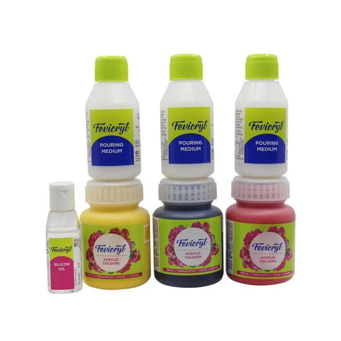 Pidilite Fevicryl Acrylic Pouring Kit Set - Image 2