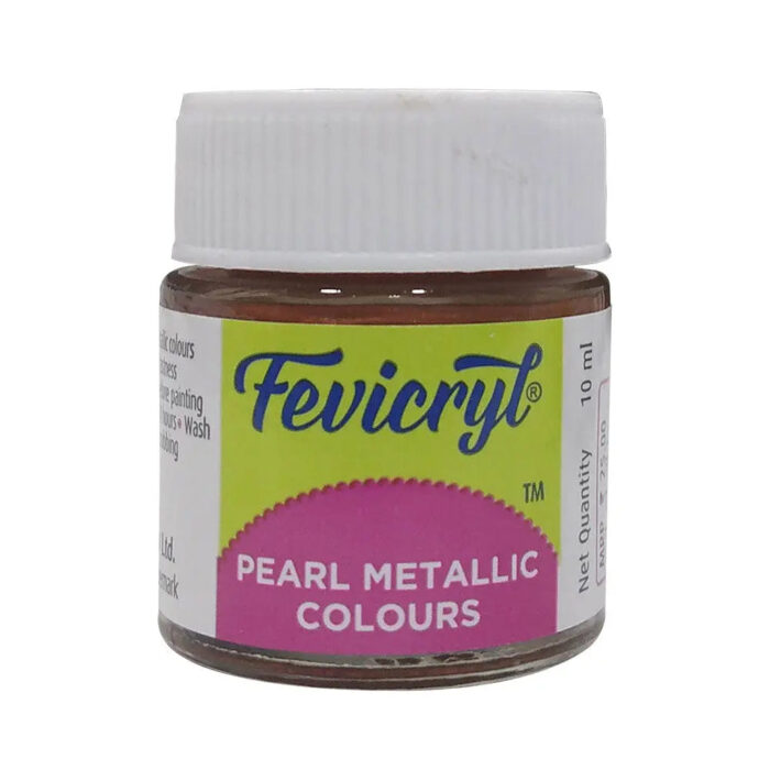 Pidilite Fevicryl Pearl Metallic Colours 10ml (Loose) - Image 3