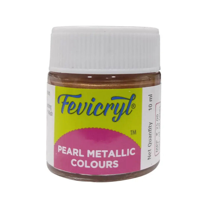 Pidilite Fevicryl Pearl Metallic Colours 10ml (Loose) - Image 4