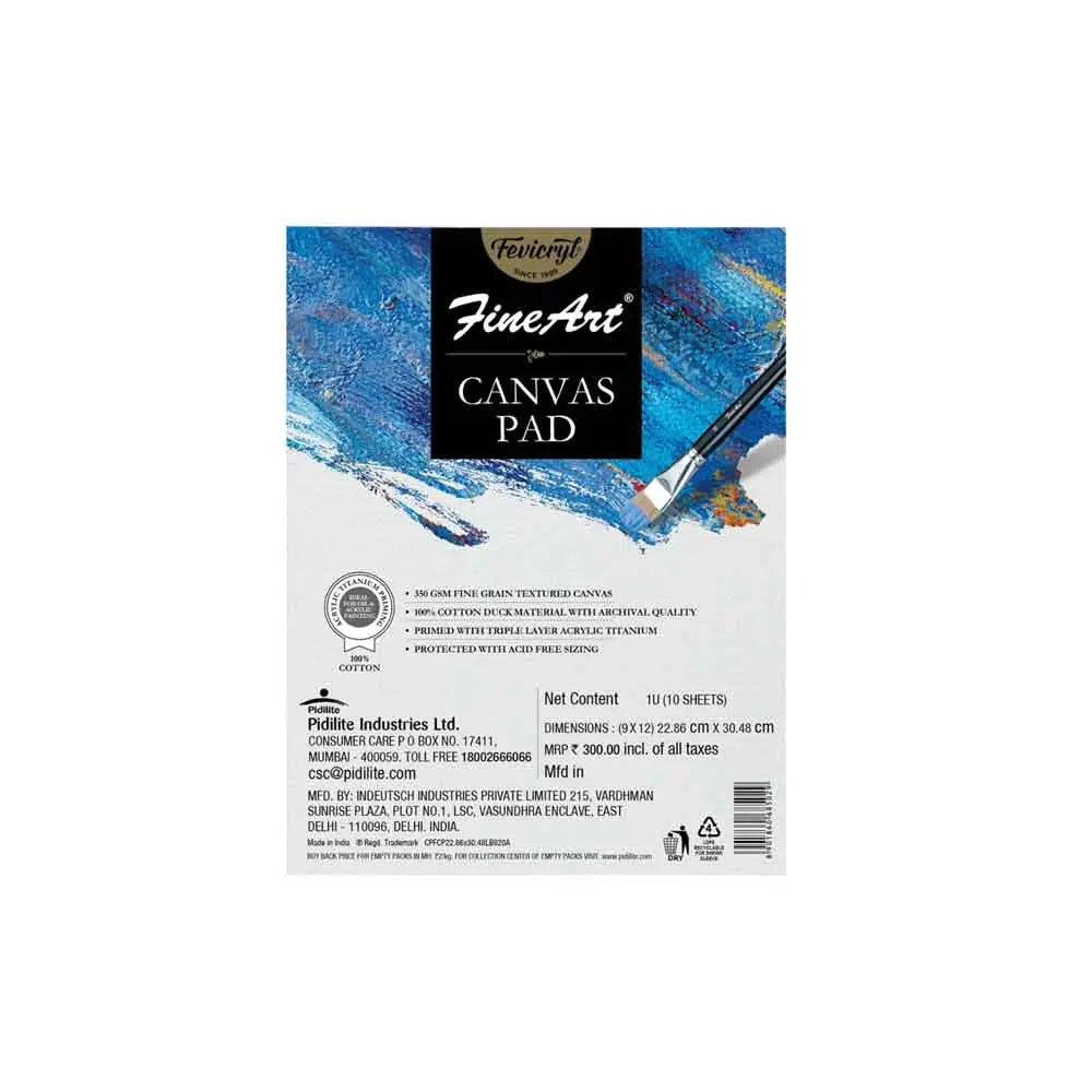 Pidilite Fevicryl FineArt Canvas Pad