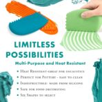 Princeton Catalyst Silicone Green Wedge Tool - Image 2
