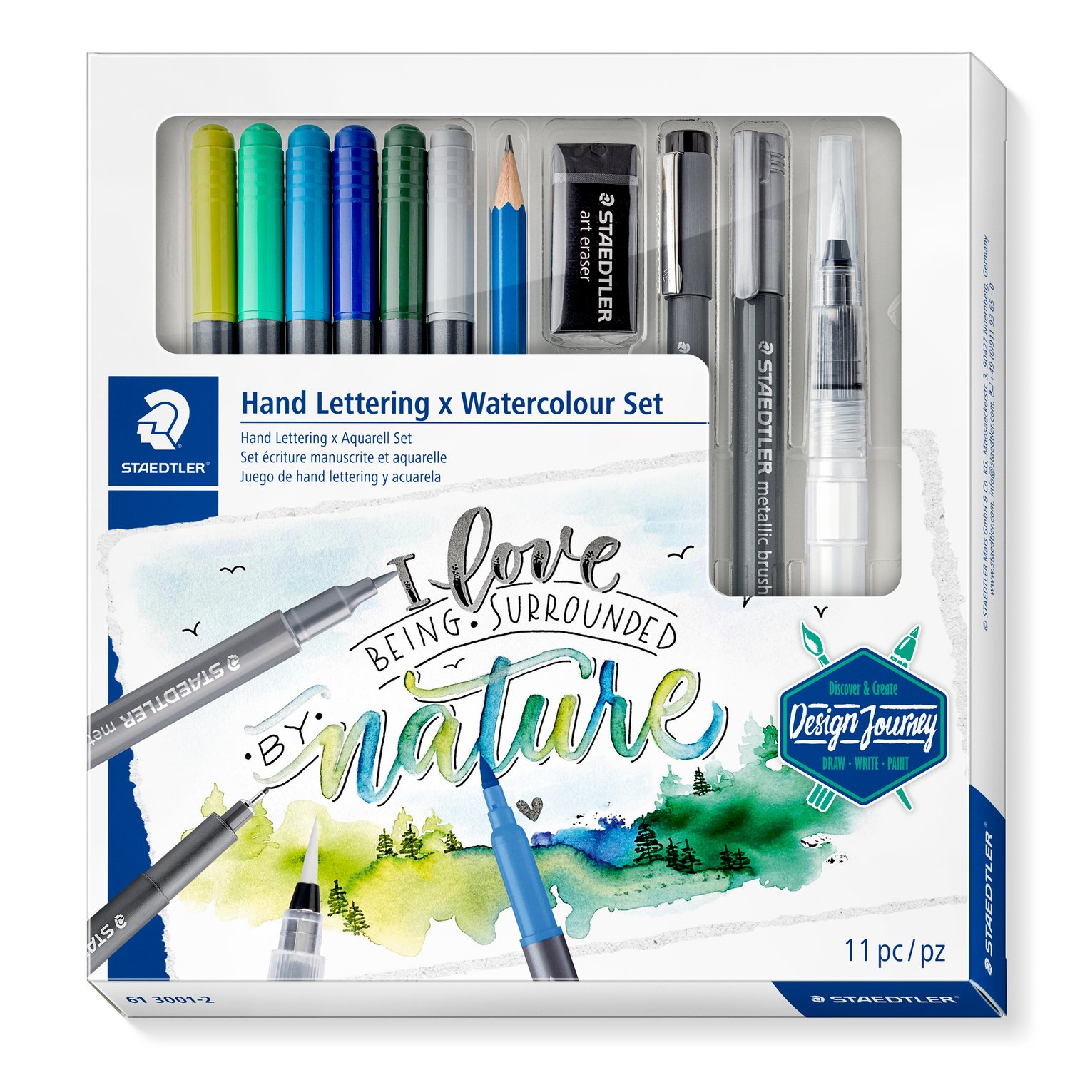 Staedtler Hand Lettering and Watercolour Set Staedtler Hand Lettering and Watercolour Set
