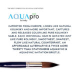 Stationerie Aquapro Wash Mop Set Of 4 Kolinsky Vegan - Image 2