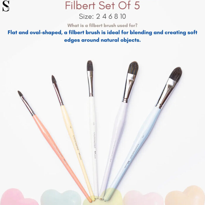Stationerie Filbert Set Of 5 Candy - Image 1
