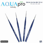 Stationerie Ultra Micro Spotter Set Of 4 Kolinsky Synthetic - Image 2