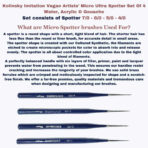 Stationerie Ultra Micro Spotter Set Of 4 Kolinsky Synthetic - Image 4