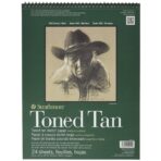 Strathmore Spiral Toned Tan Sketchpad 400 Series