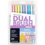 Tombow Dual Brush Pens Colour Set - Pastel Palette
