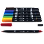Tombow Dual Brush Pens Colour Set - Primary Palette