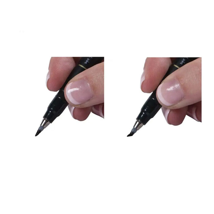 Tombow Fudenosuke Brush Pen (Black) - Image 2