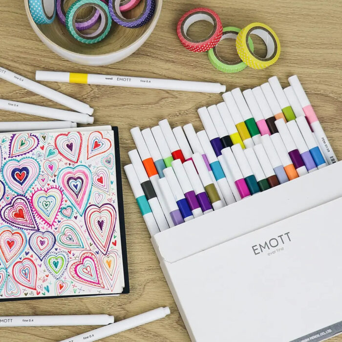 Uniball EMOTT Water Based Pen 40 Colors - Image 2