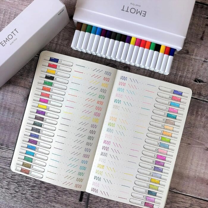 Uniball EMOTT Water Based Pen 40 Colors - Image 3