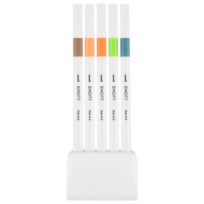 Uniball EMOTT Water Based Pen 5 Colors